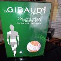 Collare cervicale rigido. Dr gibaud. Taglia 3. Mai