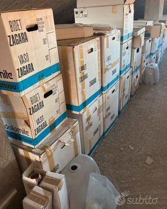 Sanitari da bagno completi e pezzi da sostituire