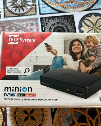 Decoder TeleSystem Minion DVB-T2
