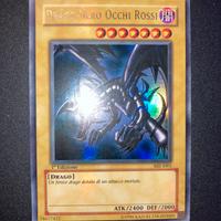 Drago nero occhi rossi YO-GI-HO