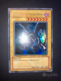 Drago nero occhi rossi YO-GI-HO