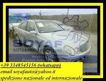 MERCEDES CLASSE E 3SERIE W211 dal 2002 al 2009