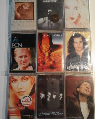Musi cassette vari generi nuove