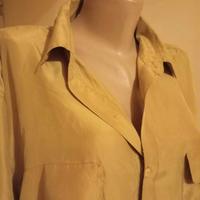 camicia oversize seta naturale M/L/XL