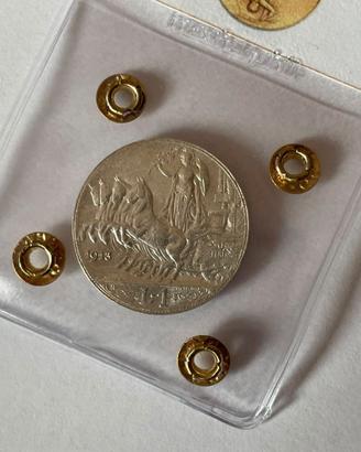 1 Lira 1913 Quadriga Veloce Argento SPL