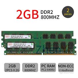 MEMORIE RAM HYNIX 4 GB (2 x 2 GB) DDR2 800 MHz