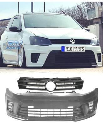 PARAURTI ANTERIORE VOLKSWAGEN VW POLO 09-17 LOOK W