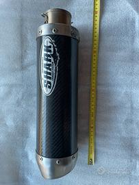 Terminale moto carbonio