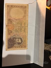 Banconota 10000 lire Michelangelo