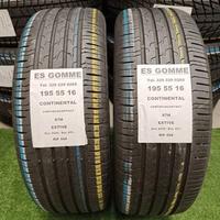 2 gomme 195 55 16 continental RIF598