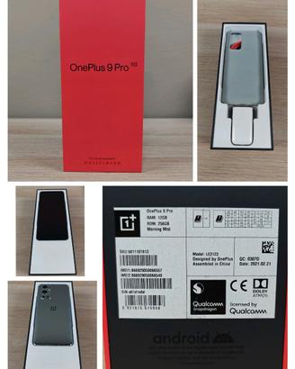 Smartphone Oneplus 9 Pro 5G 12/24-256 MAI USATO