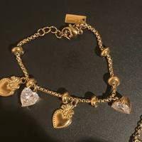 Bracciale artigianale oro