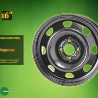 Cerchio in Ferro 16" Peugeot 307