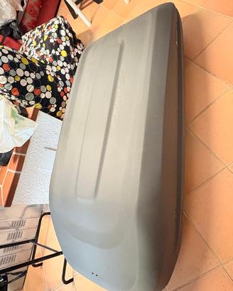 Box tetto completo di barre portapacchi Althura