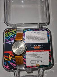orologio 500 lire di argento 