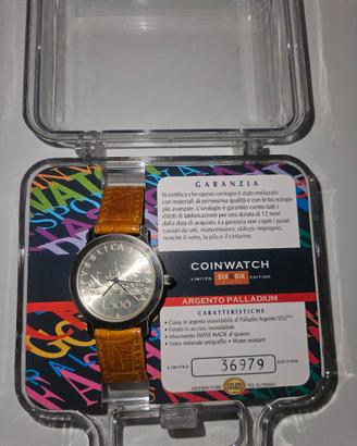 orologio 500 lire di argento 