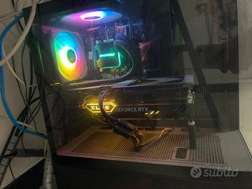 pc da gaming+ 2 monitor con 4070ti