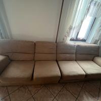 divano 4 posti beige
