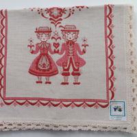 Runner da tavolo in cotone e lino - double face