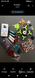 fpv drone mobula8 o4lite + mobula7