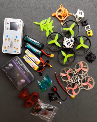 fpv drone mobula8 o4lite + mobula7