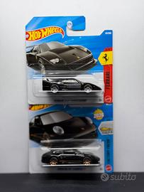Hot Wheels Ferrari F40  + Porsche 911 Carrera T