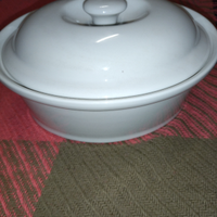 Zuppiera Casseruola bianca cucina Tegame con coper
