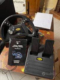 Volante e Pedaliera Play Station 1
