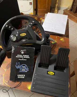 Volante e Pedaliera Play Station 1