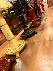 piedistalli restaurati per  affettatrice