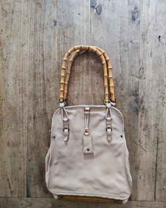 borsa in pelle di Alain Manoukian