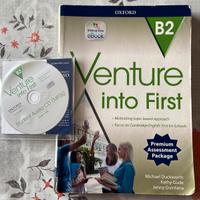 Libro di inglese Venture into first. B2