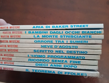 Lotto 10 Fumetti Martin Mystere - numeri misti tra