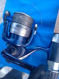 canna da pesca completa nuova 