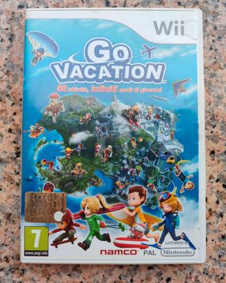 videogioco Wii Go Vacation, 50 attività, infiniti