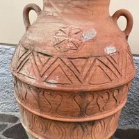 Anfora vaso in terracotta