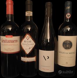 Grattamacco Ruché Cabernet e Chianti