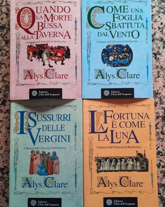 Quattro libri di Alys Clare