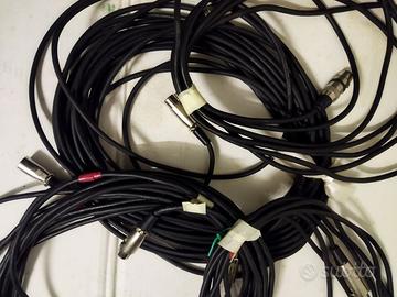 Cavi microfono XLR (cannon)