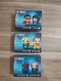 Lego brick Headz 40616 + 40617 + 40618 nuovi 