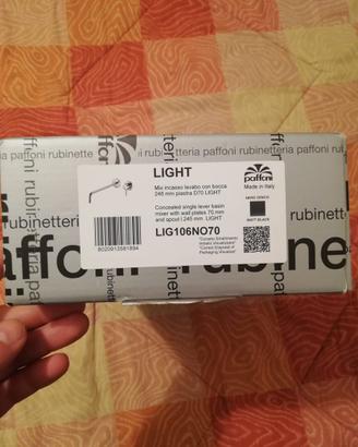 Mix lavabo incasso paffoni rubinetto