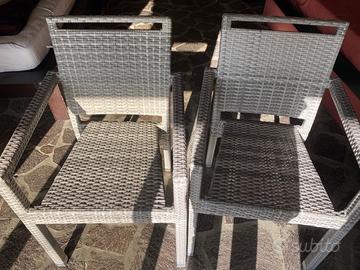 COPPIA DI SEDIE IN RATTAN A MONTORSOLI (FI)