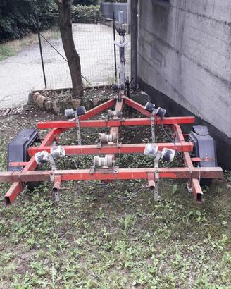 carrello monoasse per barca 