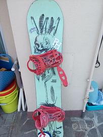 Tavola snowboard bataleon airobic+attacchi nitro