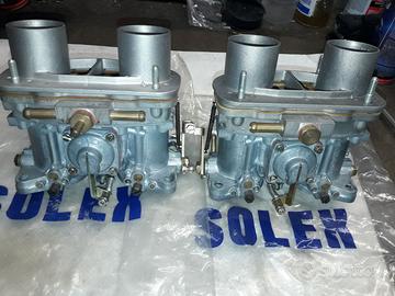 COPPIA CARBURATORI SOLEX C40PII-6 FIAT 124 SPIDER
