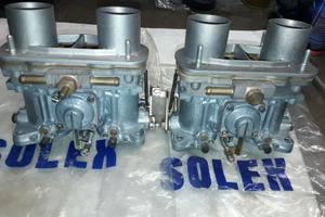 COPPIA CARBURATORI SOLEX C40PII-6 FIAT 124 SPIDER