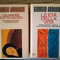 DUE LIBRI DI GIORGIO ABRAHAM e altri libri