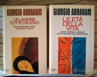 DUE LIBRI DI GIORGIO ABRAHAM e altri libri