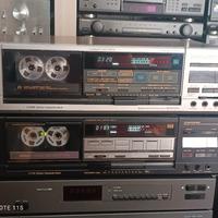 Teac DBX V-550X Silver Professional Deck Uso HiFi 