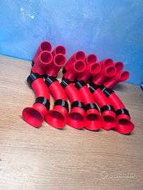 cornetti cassafiltro T-max 530 - coppia rossa/nera